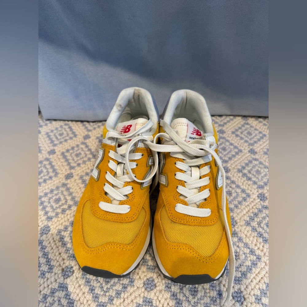 New Balance Vibrant Yellow Sneakers 574 Yellow 7.5
